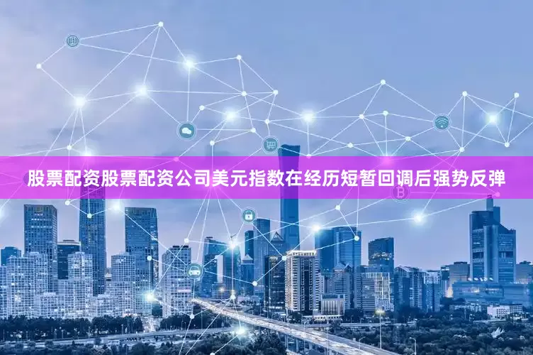 股票配资股票配资公司美元指数在经历短暂回调后强势反弹